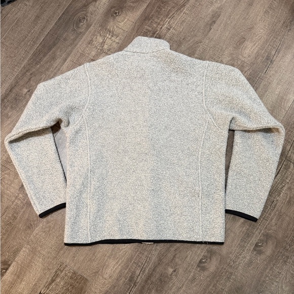 ANIÁN The Pecora Wool Zip Fleece sweater - light grey - medium - Picture 8 of 13